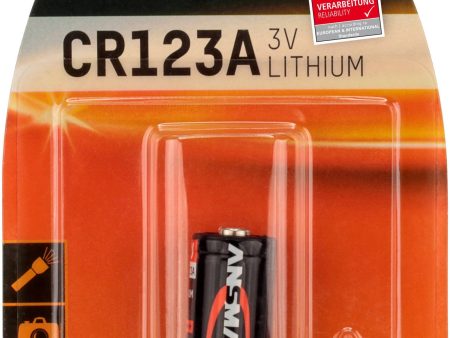 Ansmann CR123A Lithium Battery Fashion