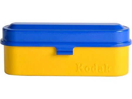 Kodak Steel 135mm Film Case (Blue Lid Yellow Body) Discount