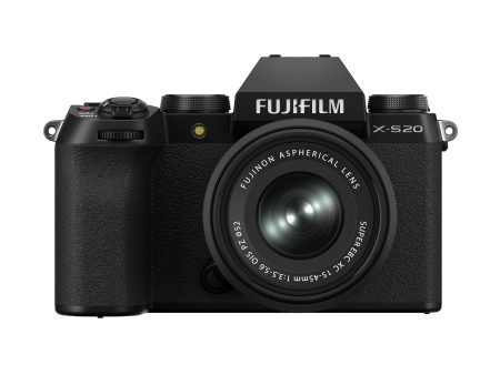 Fujifilm X-S20 Mirrorless Camera with XC 15-45mm F3.5-5.6 OIS PZ Lens Kit Sale