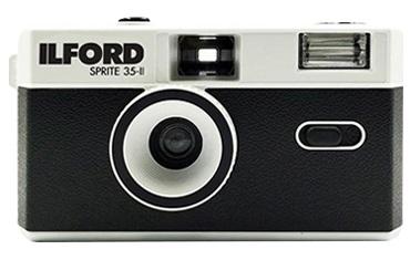 Ilford Sprite 35-II Film Camera (Black & Silver) Hot on Sale