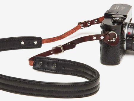 ONA The Oslo Medium Leather Camera Strap (Black) Discount