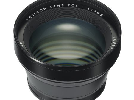 Fujifilm X100F Tele Conversion Lens  TCL-X100 II (Black) Hot on Sale