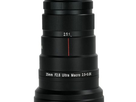 Venus Optics Laowa 25mm f 2.8 2.5-5X  Ultra Macro Lens for Nikon Z Supply