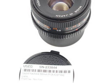 Used Yashica 50mm f1.9 (Contax) Lens For Discount