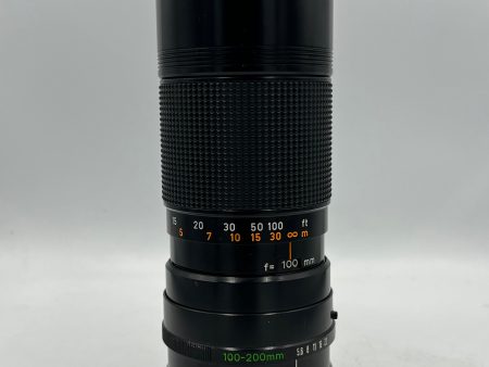 Used Canon 100-200mm F5.6 MF Film Lens Discount