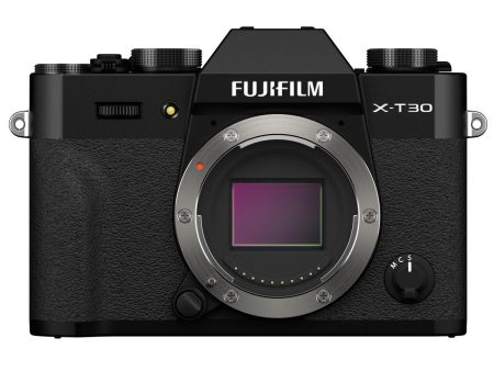 Fujifilm X-T30 II Mirrorless Camera Body (Black) For Discount