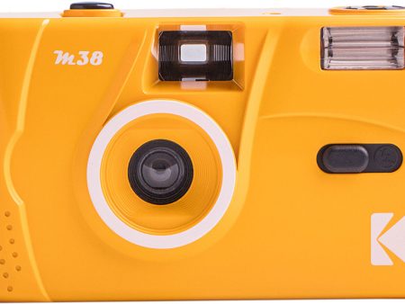 Kodak M38 35mm (Yellow) Film Camera with Flash Supply