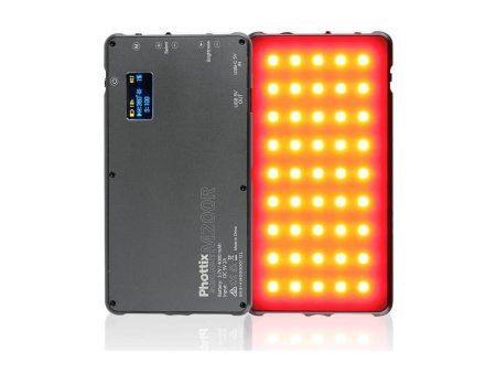 Phottix M200R RGB Light Online Sale