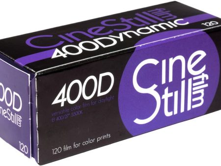 CineStill Film 400 Dynamic Color Negative Film (120 Roll Film) For Sale