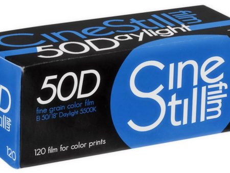 Cinestill 50Daylight Xpro 120mm C-41 Color Negative Film Hot on Sale