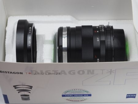 Used Zeiss 25mm f2.8 Distagon T* (ZF) Lens Fashion