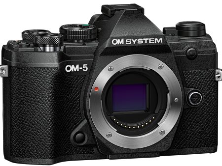 OM SYSTEM OM-5 Mirrorless Camera (Black) on Sale