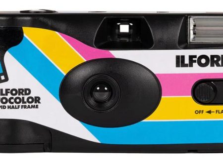 Ilford Ilfocolor Half Frame Single Use Camera (54 Exposures) Online Sale