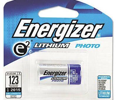 Energizer 123 Lithium Battery (3V, 1500mAh) Hot on Sale