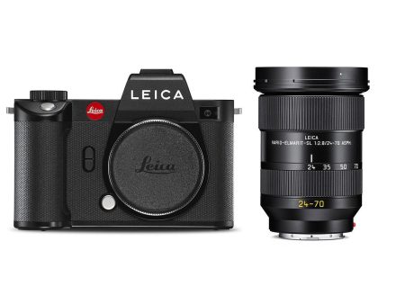 Leica SL2 Mirrorless Digital Camera (Black) with 24-70mm f 2.8 Lens Supply