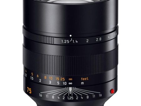 Leica 75mm F2.5 Summarit-M Lens on Sale