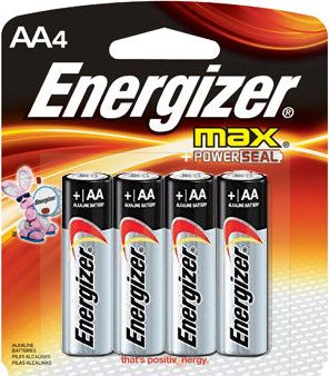 Promaster 1123 Energizer Max AA  4PK Battery Discount