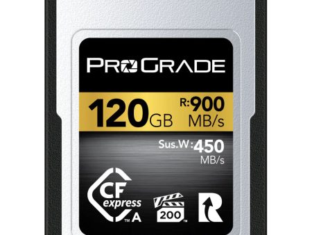 ProGrade Digital 120gb CFexpress 2.0 VPG 200 Type A Memory Card Sale