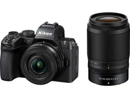 Nikon Z50 II Mirrorless Camera with 16-50mm & 50-250mm Lenses Fashion