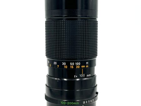 Used Canon 100-200mm F5.6 S.C MF Film Lens (FD Mount) Sale