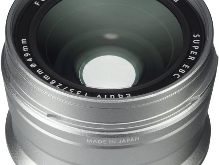 Fujifilm X100F Wide Conversion Lens  WCL-X100 II (Silver) Online now