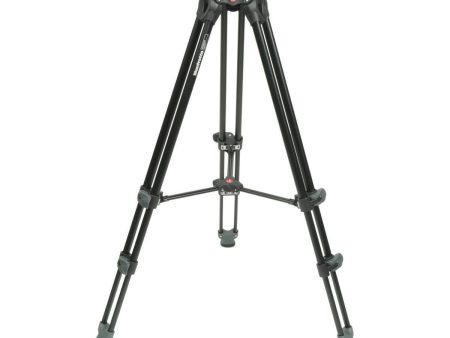 Manfrotto MVT502AM Aluminum Telescopic Twin Leg Video Tripod Fashion