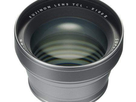 Fujifilm X100F Tele Conversion Lens TCL-X100 II (Silver) Fashion