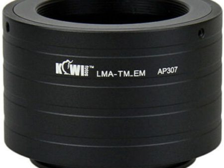 Kiwifotos Lens Mount Adaptor - T Mount Lenses to Sony NEX Camera For Sale