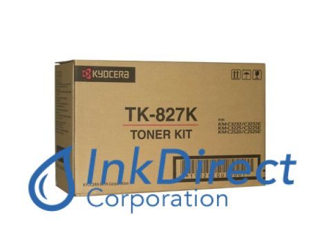 Genuine Kyocera Mita 1T02FZ0US0  TK-827K TK827K Toner Cartridge Black Online