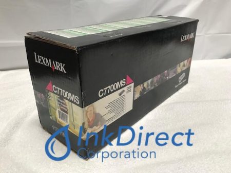 Genuine Lexmark C7700MS ( C7702MS ) Return Program  Print Cartridge Magenta C770 C770DN C770DTN C770N C772 C772DN C772DTN C772N X722E X772 For Sale