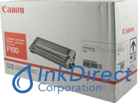 Genuine Canon F419921700 1489A002AA F100 Toner Cartridge Black Supply