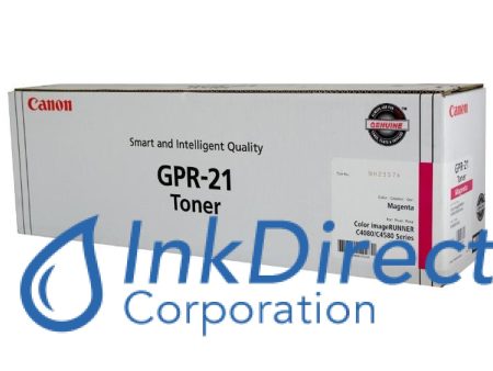 Genuine Canon  0260B001AA GPR-21 Toner Cartridge Magenta Supply