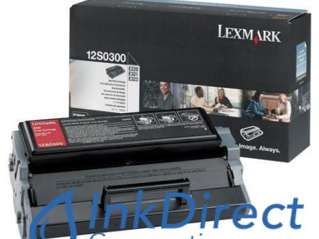 Genuine Lexmark 12S0300  Print Cartridge Black Online Sale