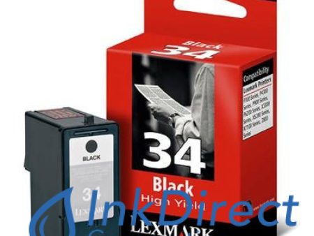 Genuine Lexmark 18C0034 Lex 34 Ink Jet Cartridge Black For Cheap