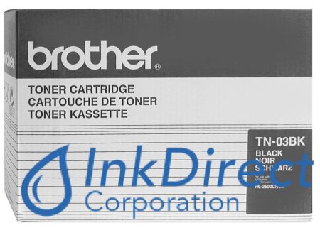 Genuine Brother TN03BK TN-03BK   Toner Black For Sale