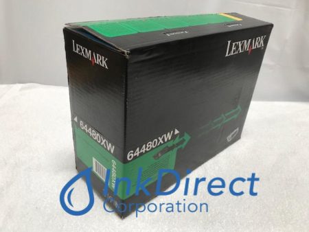 Genuine Lexmark 64480XW Print Cartridge Black T644 T644DN T644DTN T644DTN T644N X644E For Sale