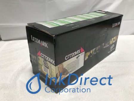 Genuine Lexmark C7720MX Return Program  Print Cartridge Magenta C770N CN772DN Sale