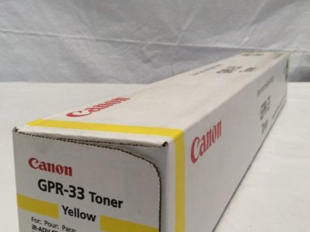 Genuine Canon  2804B003AA GPR-33 GPR33 Toner Cartridge Yellow Advance C7055 C7065 C7260 C7270 Cheap