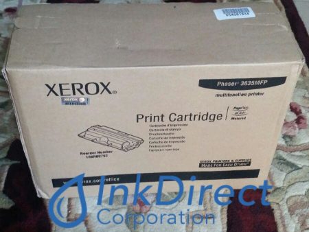 Genuine Xerox 108R792 108R00792 Phaser 3635 MFP High Yield Toner Cartridge Black Sale