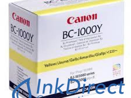 Genuine Canon  0933A001AA  BC-1000Y PrintHead Yellow Discount