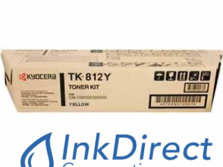 Genuine Kyocera Mita 370PC3KM001  TK-812Y TK812Y Toner Kit Yellow Online Sale