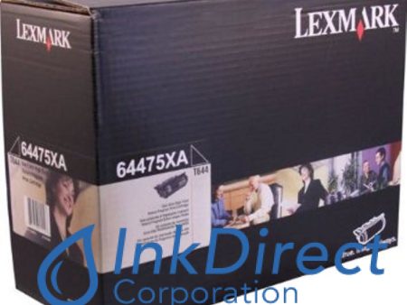 Genuine Lexmark 64475XA Return Program Print Cartridge Black Supply