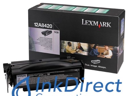 Genuine Lexmark 12A8420 Return Program Print Cartridge Black Fashion