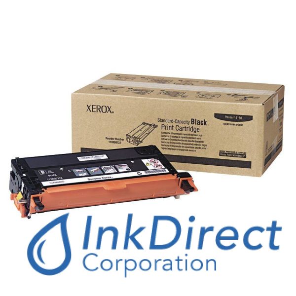 Genuine Xerox 113R722 113R00722  Phaser 6180 Standard Yield Toner Cartridge Black Sale