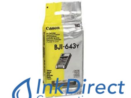 Genuine Canon  1012A003AA BJI-643Y Ink Tank Yellow Discount