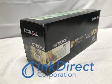 Genuine Lexmark C7720KX Return Program  Print Cartridge Black C770N C C772N Online