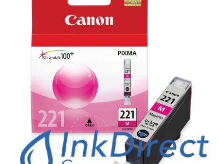 Genuine Canon  2948B001AA  CLI-221M Ink Jet Cartridge Magenta For Discount