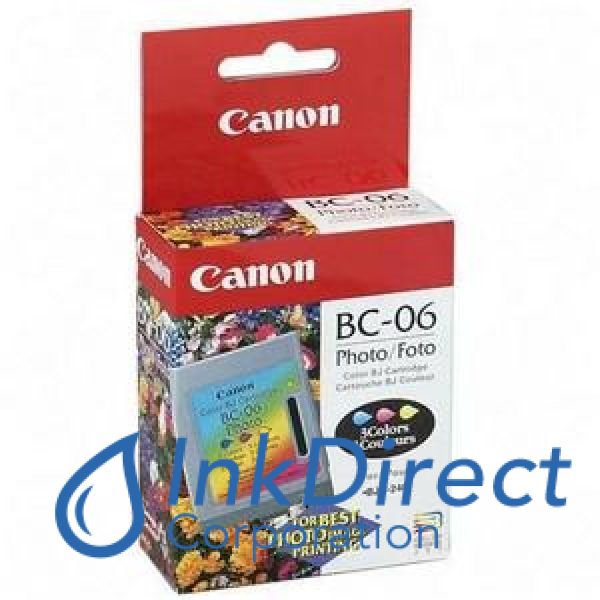 Genuine Canon  0886A003AA BC-06  Ink Jet Cartridge Color Online now