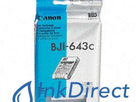 Genuine Canon  1010A003AA BJI-643C Ink Tank Cyan Hot on Sale