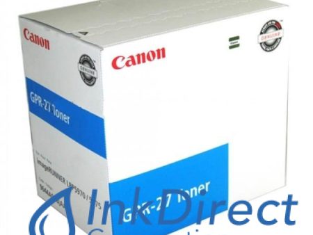 Genuine Canon  9644A008AA  GPR-27 High Yield Toner Cartridge Cyan Fashion